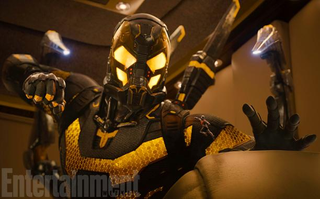 Illustration for article titled Here’s the first picture of Ant-Man’s wasp-themed villain, Yellowjacket